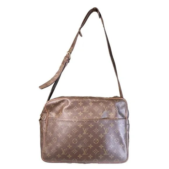 Louis Vuitton Vintage is Nile Crossbody Shoulder Bag Monogram Leather Brown - Picture 5 of 7